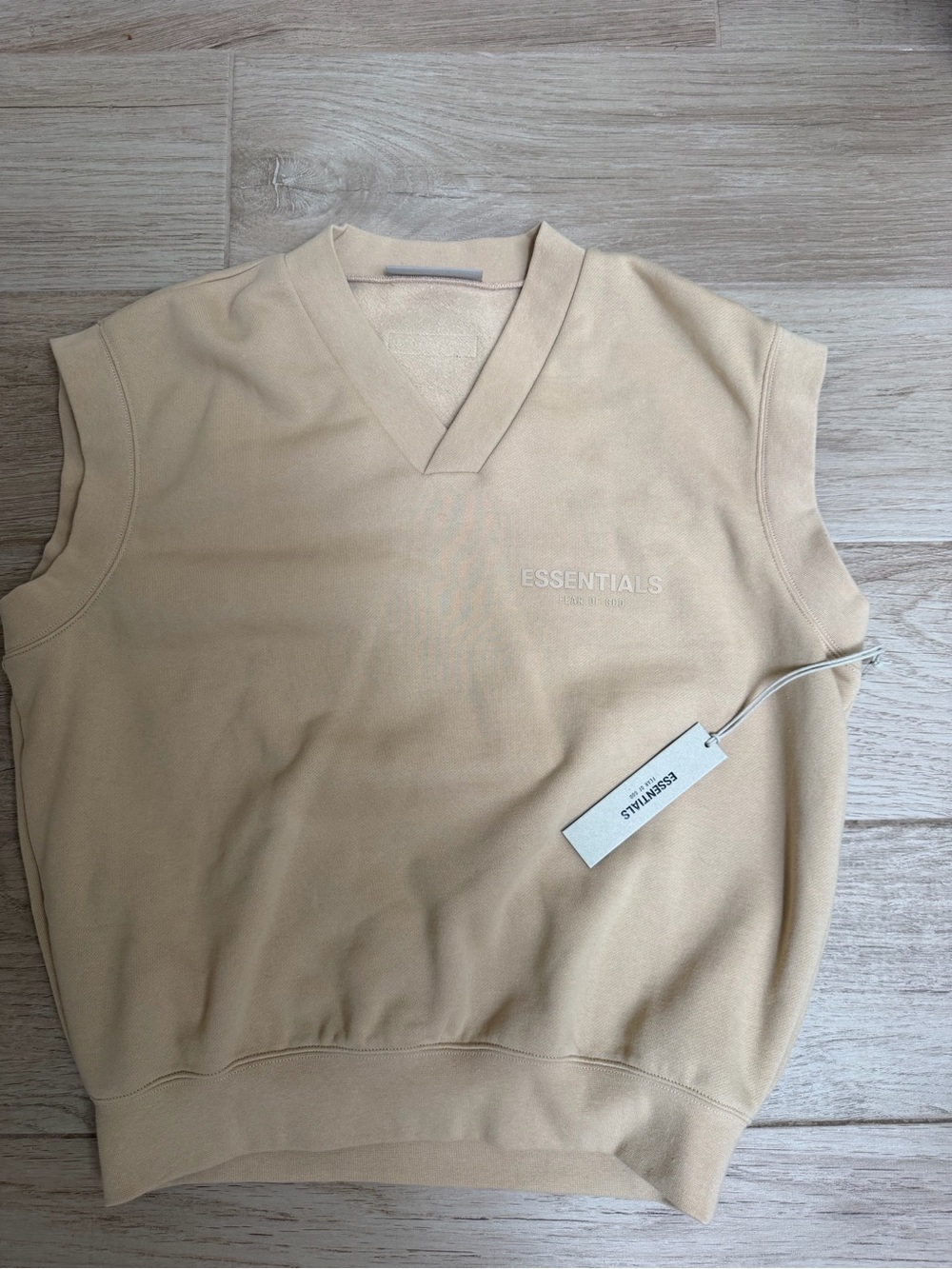 Essentials V-Neck Sleeveless Sweater Vest